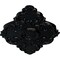 Ekena Millwork Piedmont Ceiling Medallion, Hand-Painted Jet Black, 37"W x 26"H x 1 3/8"P CM37X26PEBLF - alternate 4